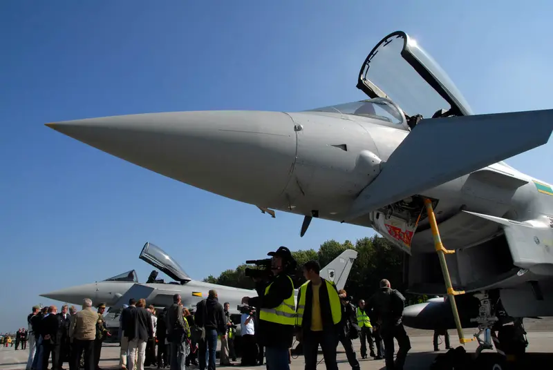 Arrival of Eurofighters