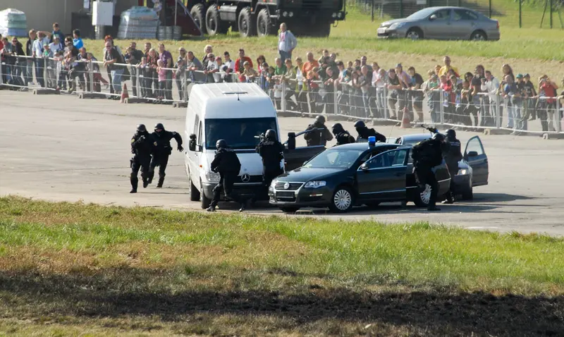 Treningi pokazów naziemnych