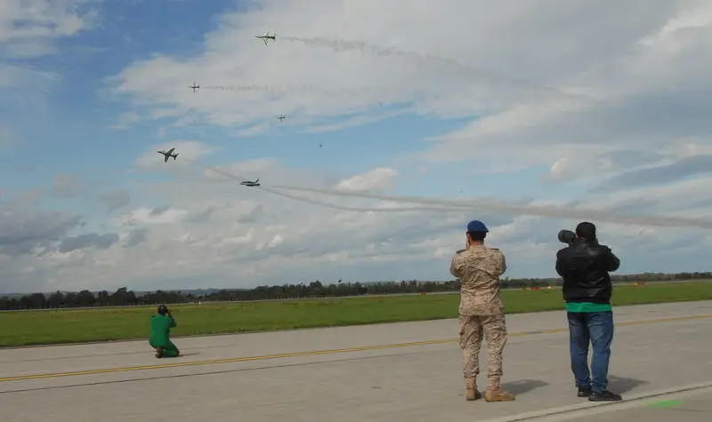 Arrival of Saudi Hawks