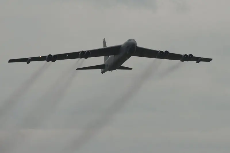 Arrival of strategic bombers