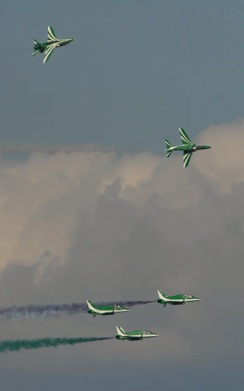 Saudi Hawks - practice flight