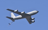 Průlet letounu KC-135 Stratotanker v rámci průletu 