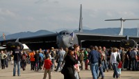 American strategic bomber B-52