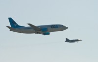 Intervention of JAS-39 against civilian aircraft